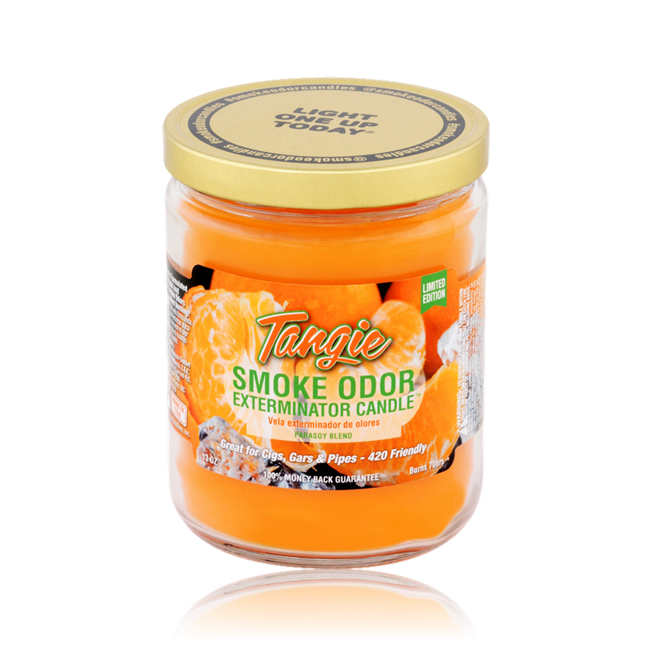 SMOKE ODOR CANDLE 13oz TANGIE LIMITED EDITION