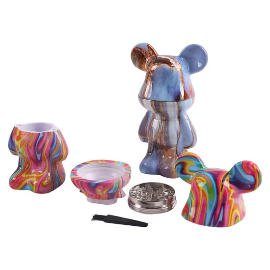 TVG16 GRINDER BEAR  52mm 4pt ASSORTED DESIGNS