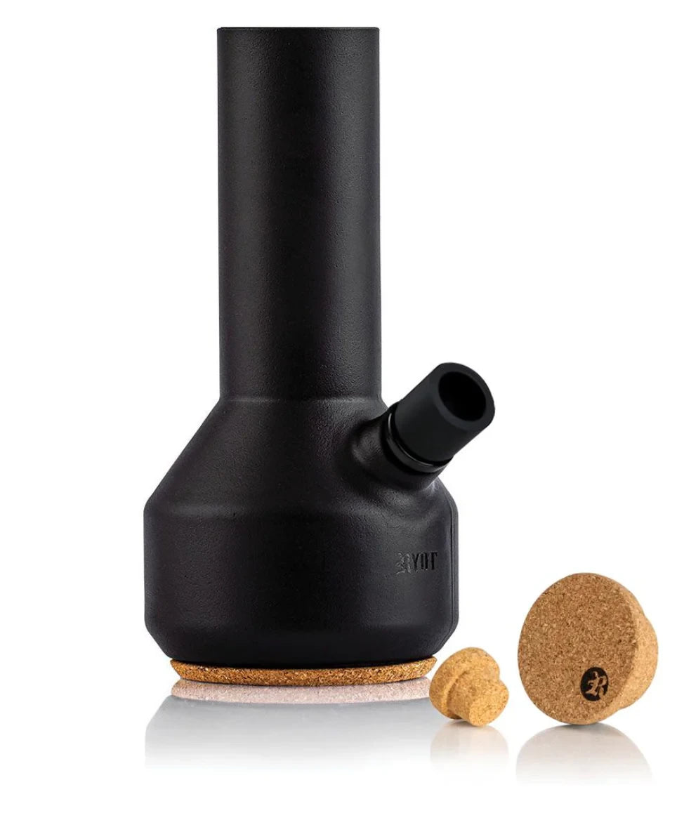RYOT TRAVELER WATERPIPE CERAMIC BLACK