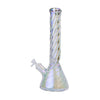 HUMAN GRADE TWISTED IRIDESCENT BEAKER 15