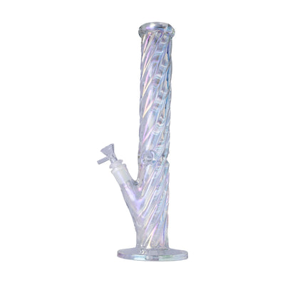 HUMAN GRADE TWISTED IRIDESCENT TUBE 15
