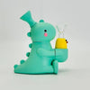 SL5089 WATERPIPE SILICONE DINO W/DUCK