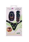 MAIA DATE NIGHT 420 ADULT TOY PANTY VIBE BULLET W/SILK THONG L/XL