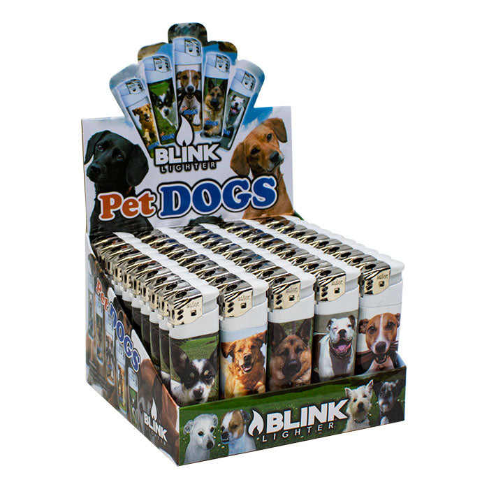 BLINK ELECTRONIC LIGHTER 50ct PET DOGS
