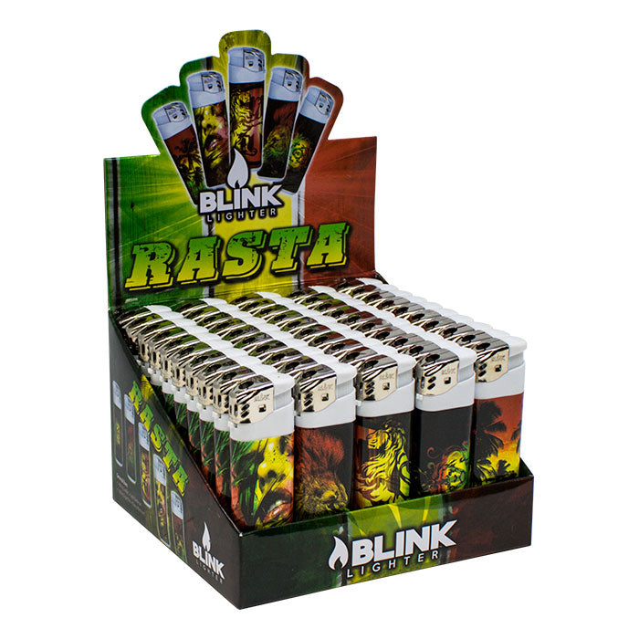 BLINK ELECTRONIC LIGHTER 50ct RASTA