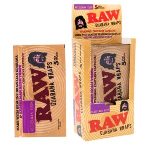 RAW KESSELMAN KUSH GUARANA CAFFINE WRAP 25CT