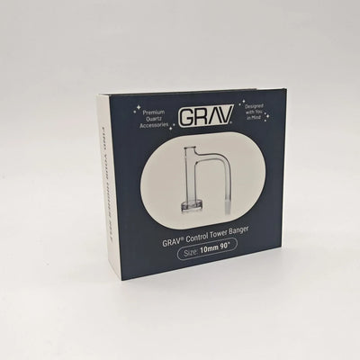 GRAV© 10mm 90ø QUARTZ CONTROL TOWER BANGER QB10T.CT.