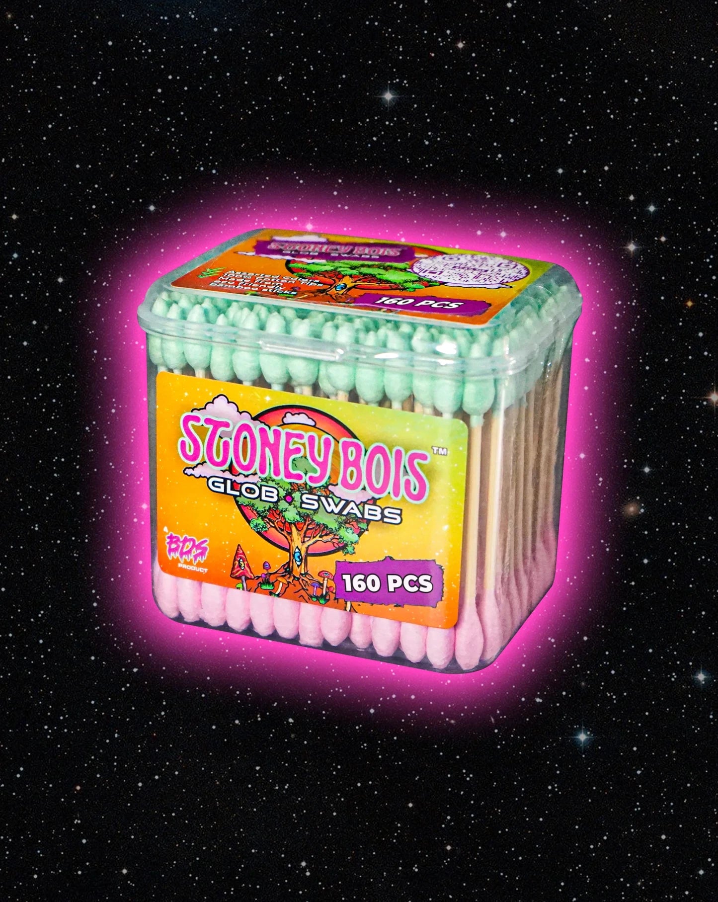 STONEY BOIS GLOB MOPS 160CT SWABS