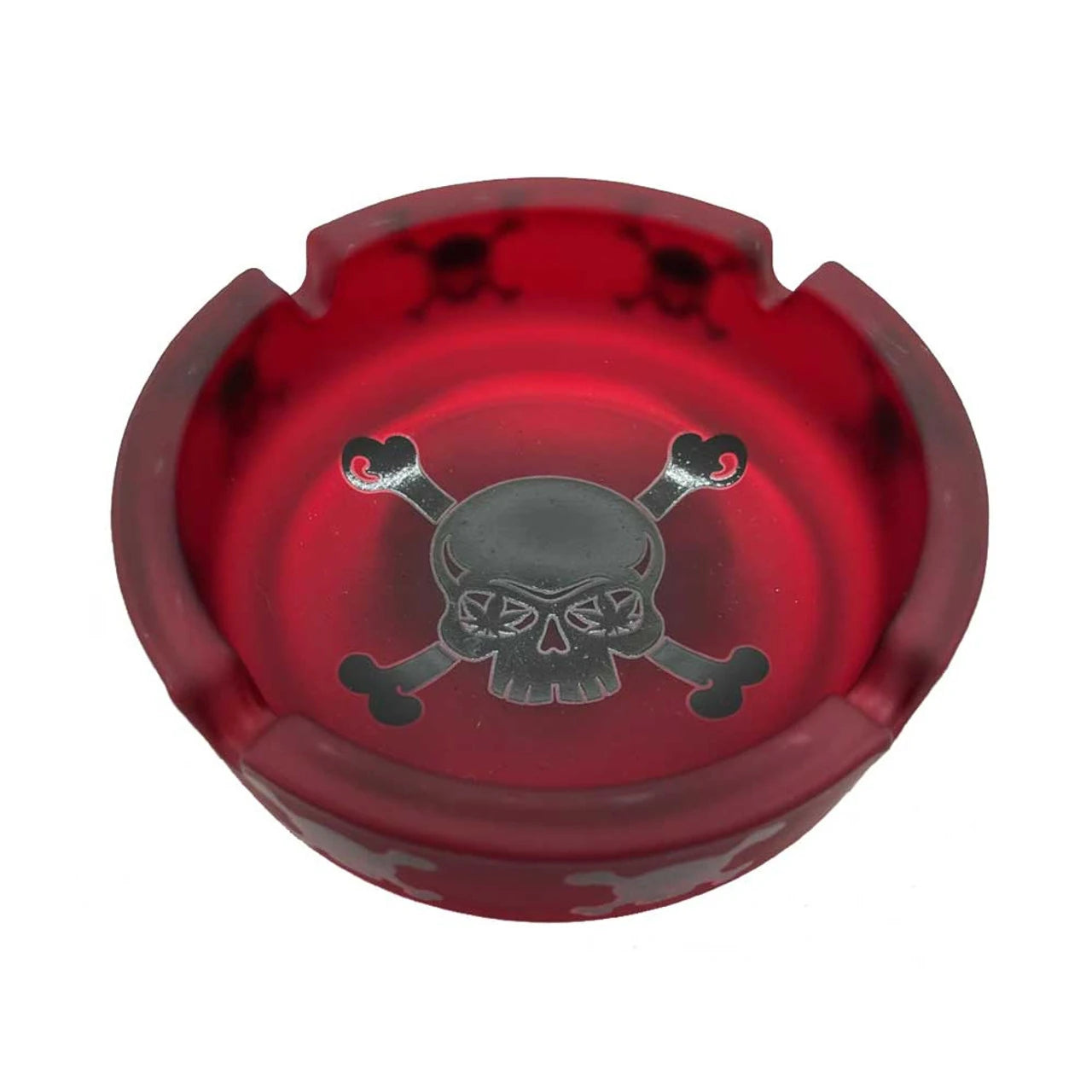 GLASS ASHTRAY 4.5x1.5