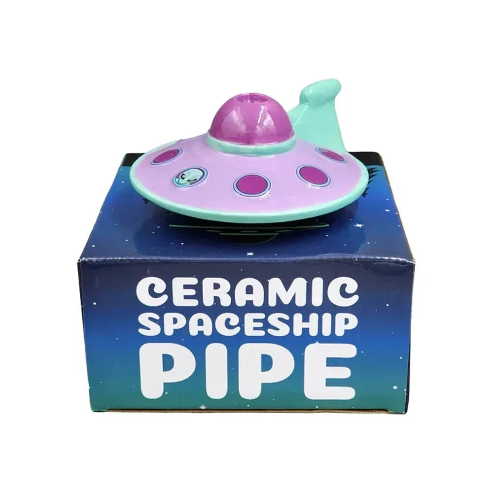 FASHIONCRAFT CERAMIC SPACESHIP PIPE #82565