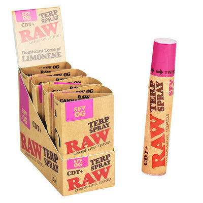 RAW TERPENE SPRAY 5ml SFV OG 8PK/DISPLAY