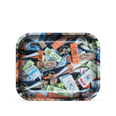 ZIG ZAG ROLLING TRAY LARGE PAPERS