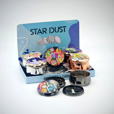 PREMIUM GRINDER 63MM 4PT SD-127 RICKMORTY ASST DESIGN