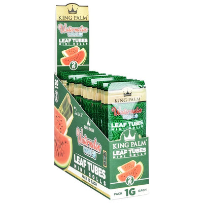 KING PALM LEAF TUBES MINI ROLLS 1G 2/PK 20PK/BOX WATERMELON WAVE