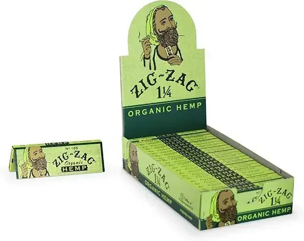 ZIG ZAG ORGANIC HEMP 1 1/4 