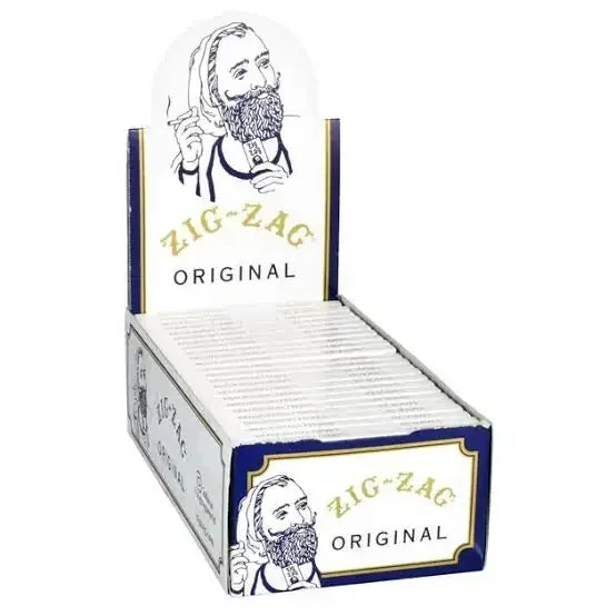 ZIG ZAG ORIGINAL 1 1/2 WHITE BOX