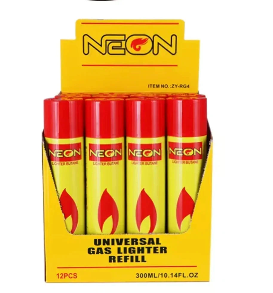 NEON BUTANE UNIVERSAL LIGHTER FUEL 300ml 12/pk