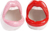 ASHTRAY CERAMIC LIPS STYLE #3 ASST COLOR