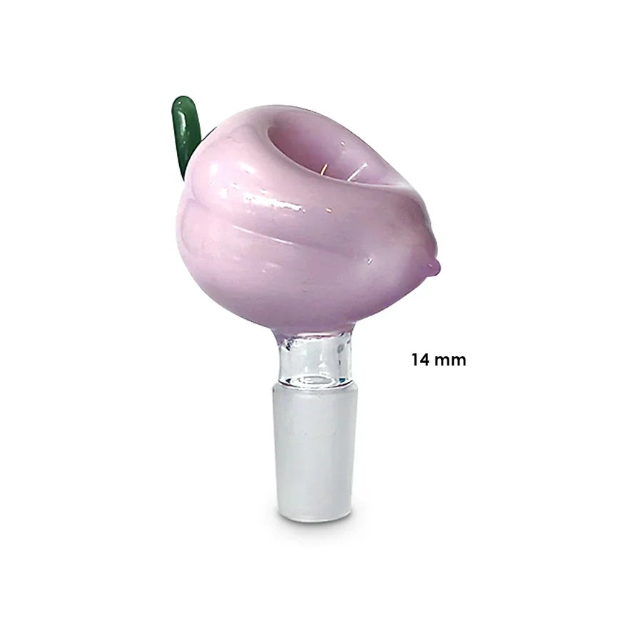 SENSE GLASS BOWL 14mm MALE PEACH