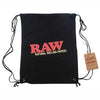 RAW DRAWSTRING BAG BLACK