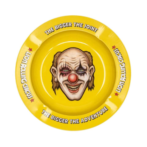 LION ROLLING CIRCUS GOODIES ASHTRAY CLOW