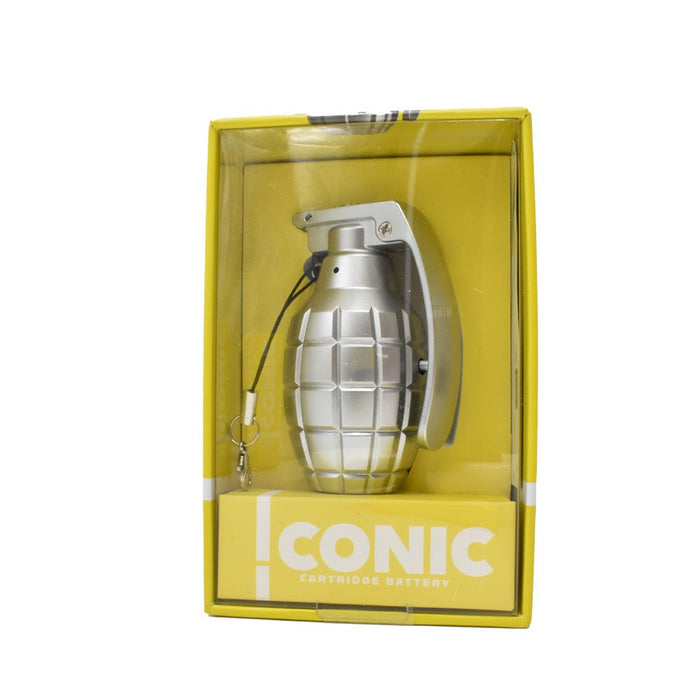 ICONIC 510 BATTERY 500mAh GRENADE SILVER