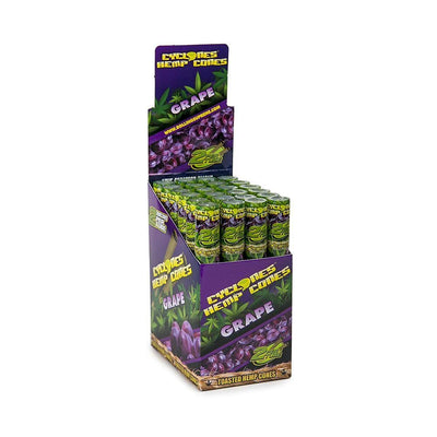 CYCLONES HEMP CONE 24 TUBES GRAPE