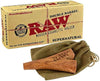RAW DOUBLE BARREL WOODEN CIGAR HOLDER SUPERNATURAL
