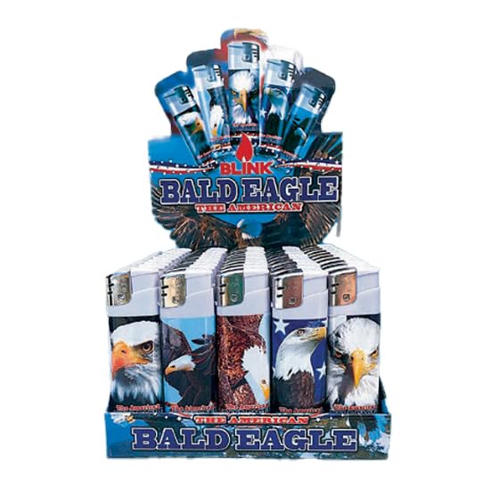 BLINK ELECTRONIC LIGHTER 50ct BALD EAGLE