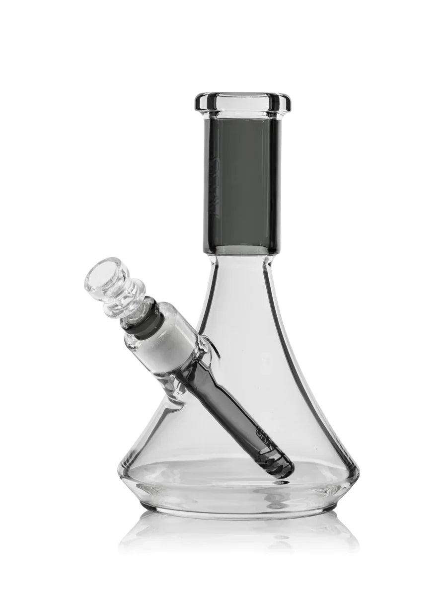 GRAV© SMALL DECO BEAKER IN SMOKE GREY 32DBS.11