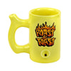 ROAST & TOAST YELLOW MUG GRAFFITTI