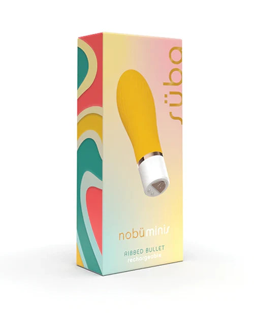 NOBU MINIS SUBA ADULT TOY RIBBED BULLET