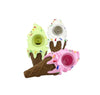 SILICONE ICE CREAM CONE HANDPIPE ASSORTED DESIGN HPST41