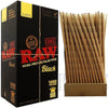 RAW BLACK NATURAL UNREFINED ROLLING PAPERS 1400/BOX 90209