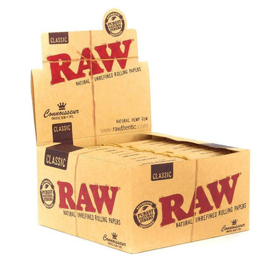 RAW CONNOISSEUR KS SLIM + TIPS 74028