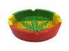 ASHTRAY CIRCULAR LEAF RASTA 22681
