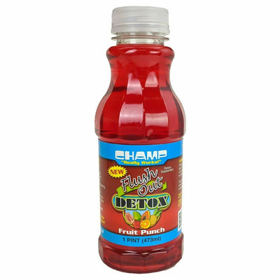 CHAMP FLUSH OUT DETOX 16oz FRUIT PUNCH