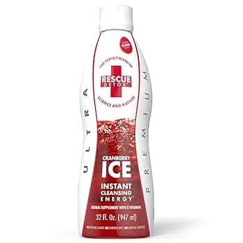 RESCUE DETOX INSTANT CLEANSING 32oz CRANBERRY