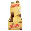 RAW CLASSIC SINGLE WIDE CUT CORNERS 50 LEAVES/PACK 50 PACKS/BOX 50265