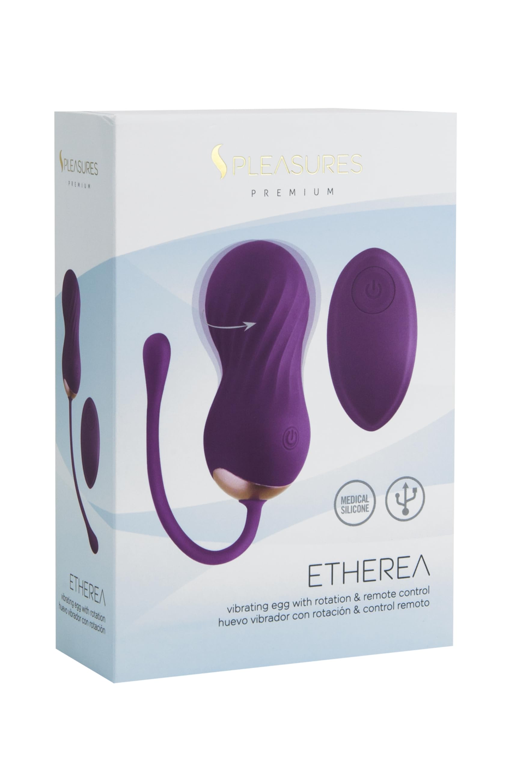 PLEASURES ETHEREA  ADULT TOY VIBRATING EGG