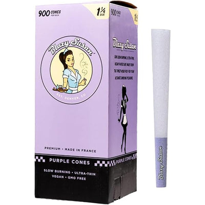 BLAZY SUSAN BULK 900 CONES PURPLE 1 1/4