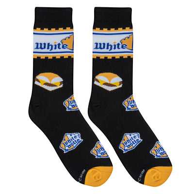 CRAZY SOCKS FITS MENïS WHITE CASTLE 23267