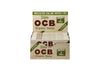OCB ORGANIC HEMP PAPERS W/TIPS SLIM SIZE 24/PK BOX