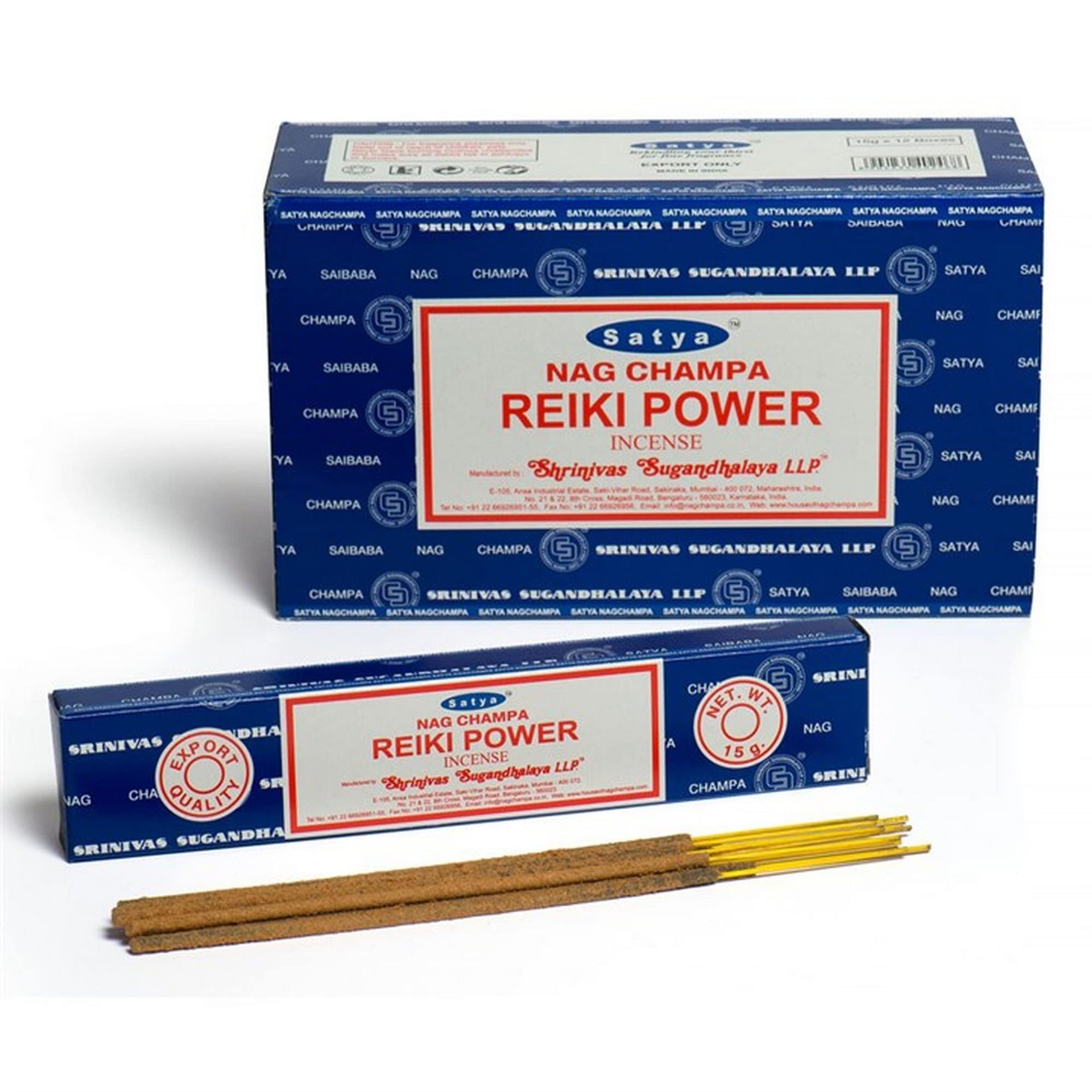 SATYA NAG CHAMPA INCENSE 15g X 12box REIKI