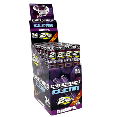CYCLONES HEMP CONE 24 TUBES GRAPE