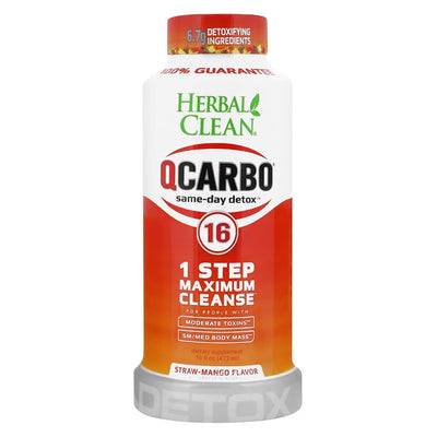 Q CARBO 16 STRAWBERRY MANGO 16oz