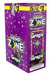 HEMP ZONE WRAP 15/5PK 75 WRAPS GRAPE