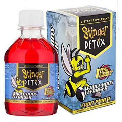 STINGER  DETOX  8oz 1HR FORMULA FRUIT PUNCH