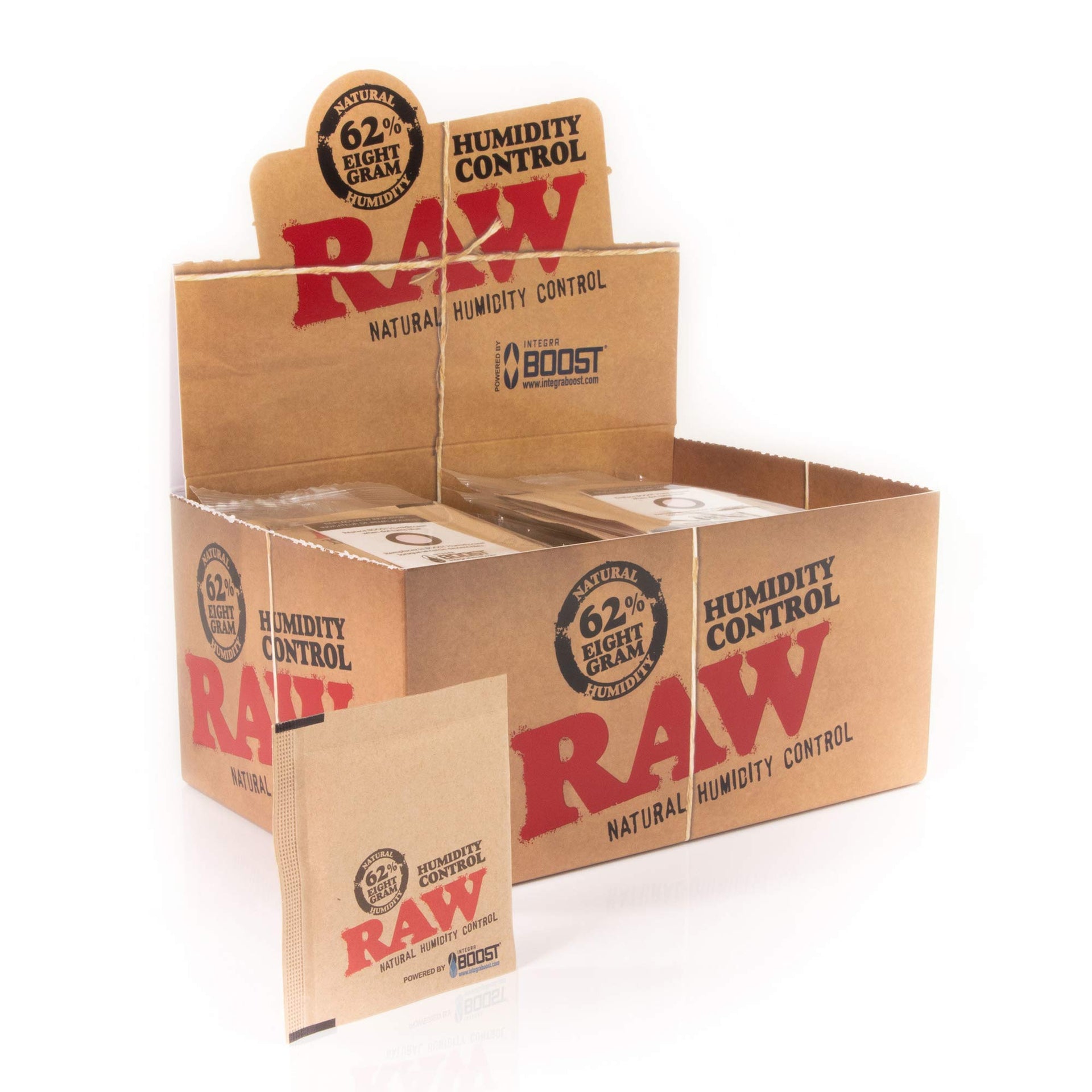 RAW X INTEGRA 8GM 62% HUMIDITY 60PC/BOX 52207