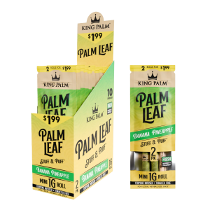 KING PALM PALM LEAF MINI 1G ROLL 2pk 10pk $1.99 BANANA PINEAPPLE